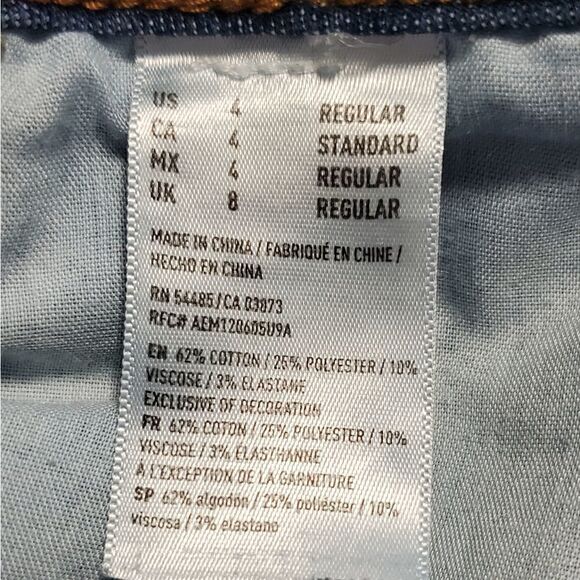 American Eagle Indigo High-Rise Jeggings - Picture 4 of 6